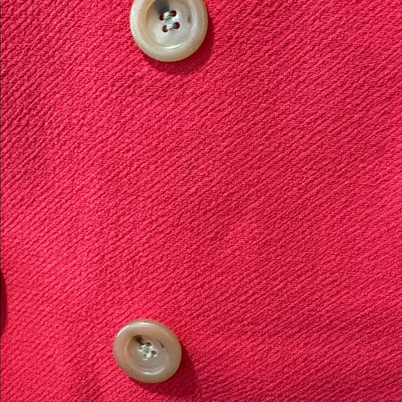 J. Crew Vintage Lady Day Lined Double Breasted Wool Thinsulate Pink Coral 56069 - Picture 8 of 10